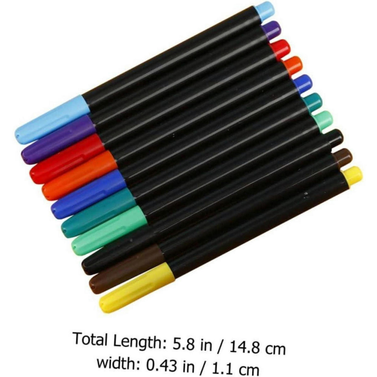 SCHREIBWARENSET 20-teiliges Set Wassermalstifte löschbar - Multicolor, Kunststoff (1.1/1.1/14.8cm)