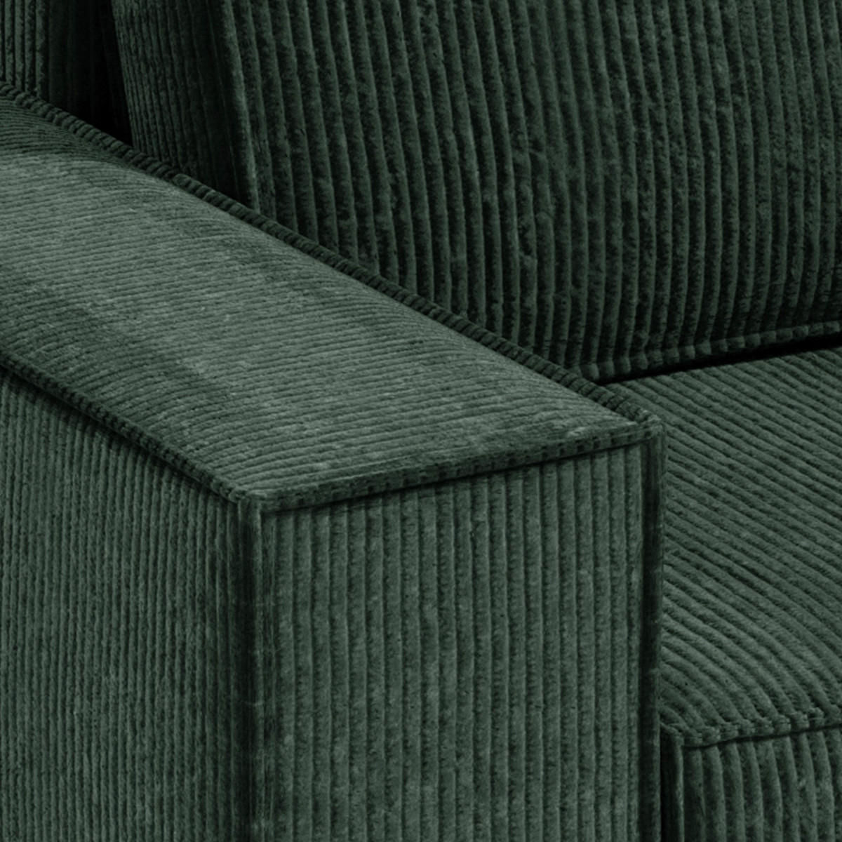 Thumbnail - Petits-meubles Ecksofa, Grün, Holz, 257x148 cm, Wohnzimmer, Sofas & Couches, Wohnlandschaften, Ecksofas