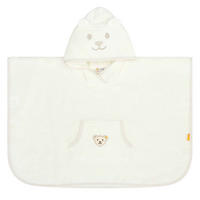 BADEMANTEL Unisex Weiß Baumwolle - Weiß, Textil (Einheitsgrößenull) - Steiff