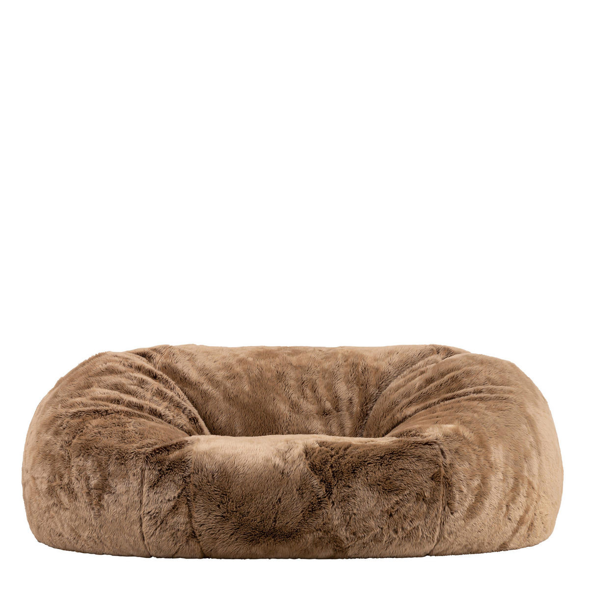 RIESENSITZSACK Cloud aus Kunstfell - Beige, Kunststoff (160/45/130cm) - icon