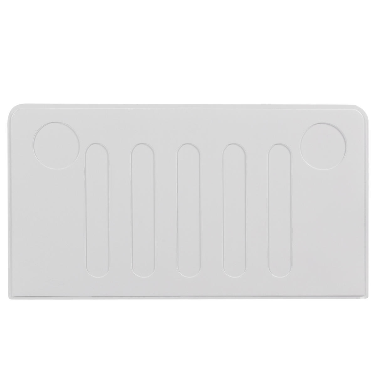 AUTOBETT 90/200 cm DE-00443, in Weiß/Natur, MDF-Rädern - Weiß, Holz (90/200cm) - ComfortXL