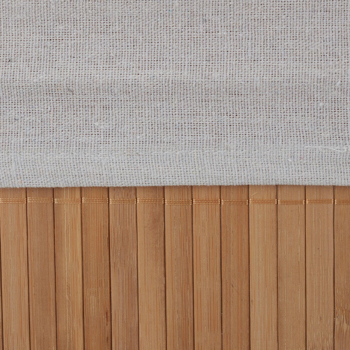 6XAUFBEWAHRUNGSKORB - Hellbraun, Holz/Textil (35/17/25cm) - Relaxdays