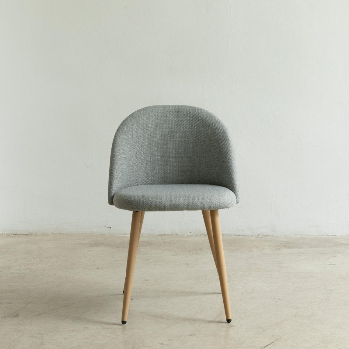 STUHL Brila Grau 51 cm x 77 cm - Grau, Textil (51/77/54cm) - Kenay Home