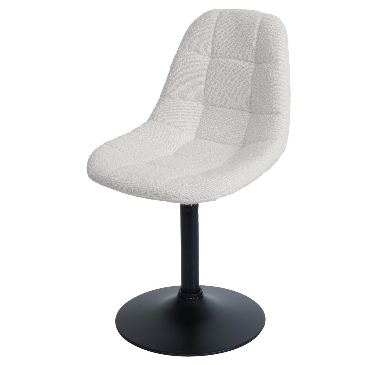 ESSZIMMERSTUHL Cremeweiß - Weiß, Textil (47/83/43cm) - MCW