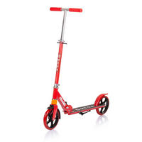 KINDERROLLER Omega rot ABEC-7 Lager verstellbar faltbar Bremse - Rot, Metall (80/34/90cm) - Chipolino