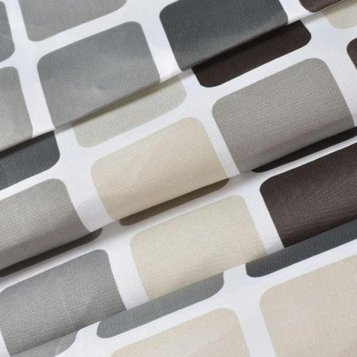 DUSCHVORHANG SET 150 x 200 cm wasserdicht schimmelresistent antibakteriell - Multicolor, Textil (200/150cm) - MCBOSON