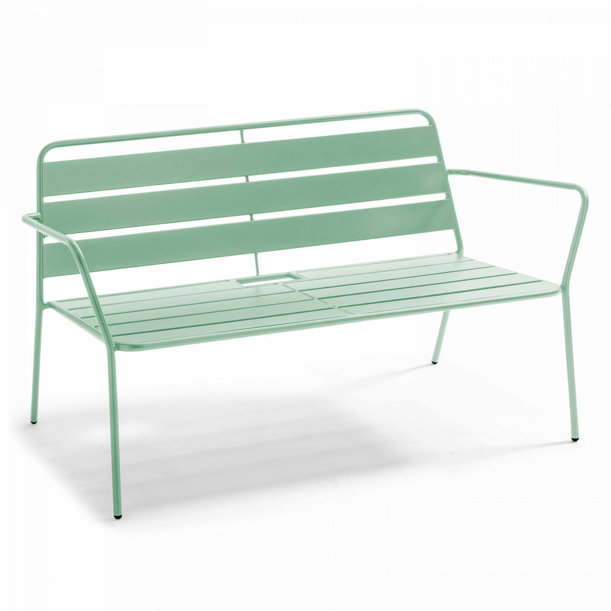 GARTENSET 3-tlg., Salbeigrün - Grün, Metall - Oviala