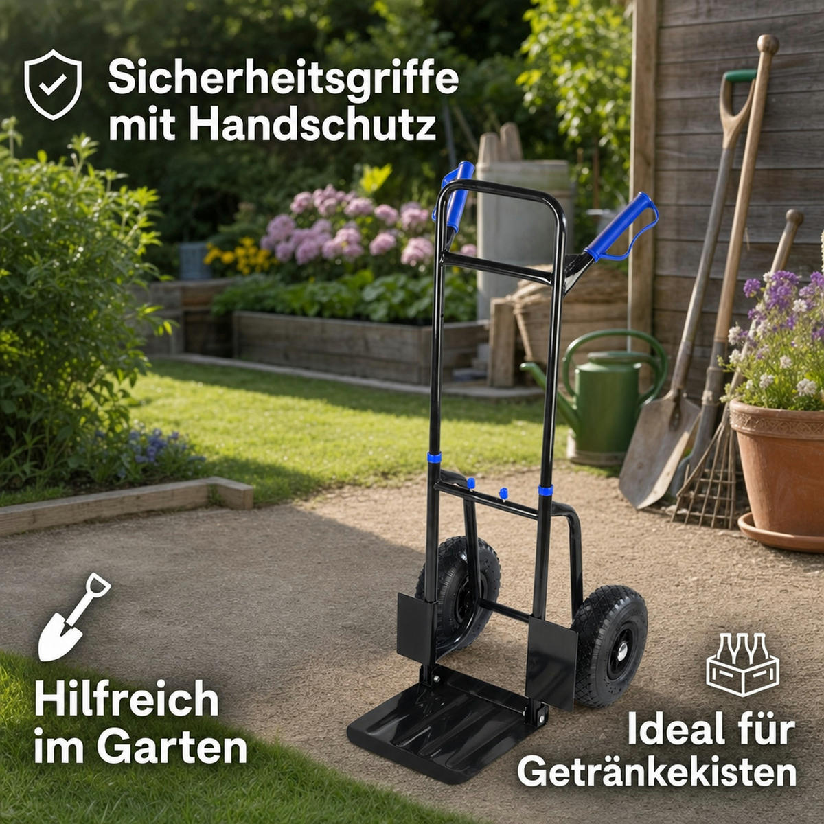 SACKKARRE kompakt - Schwarz, Metall (7.4/4.3/2.2cm) - Westfalia
