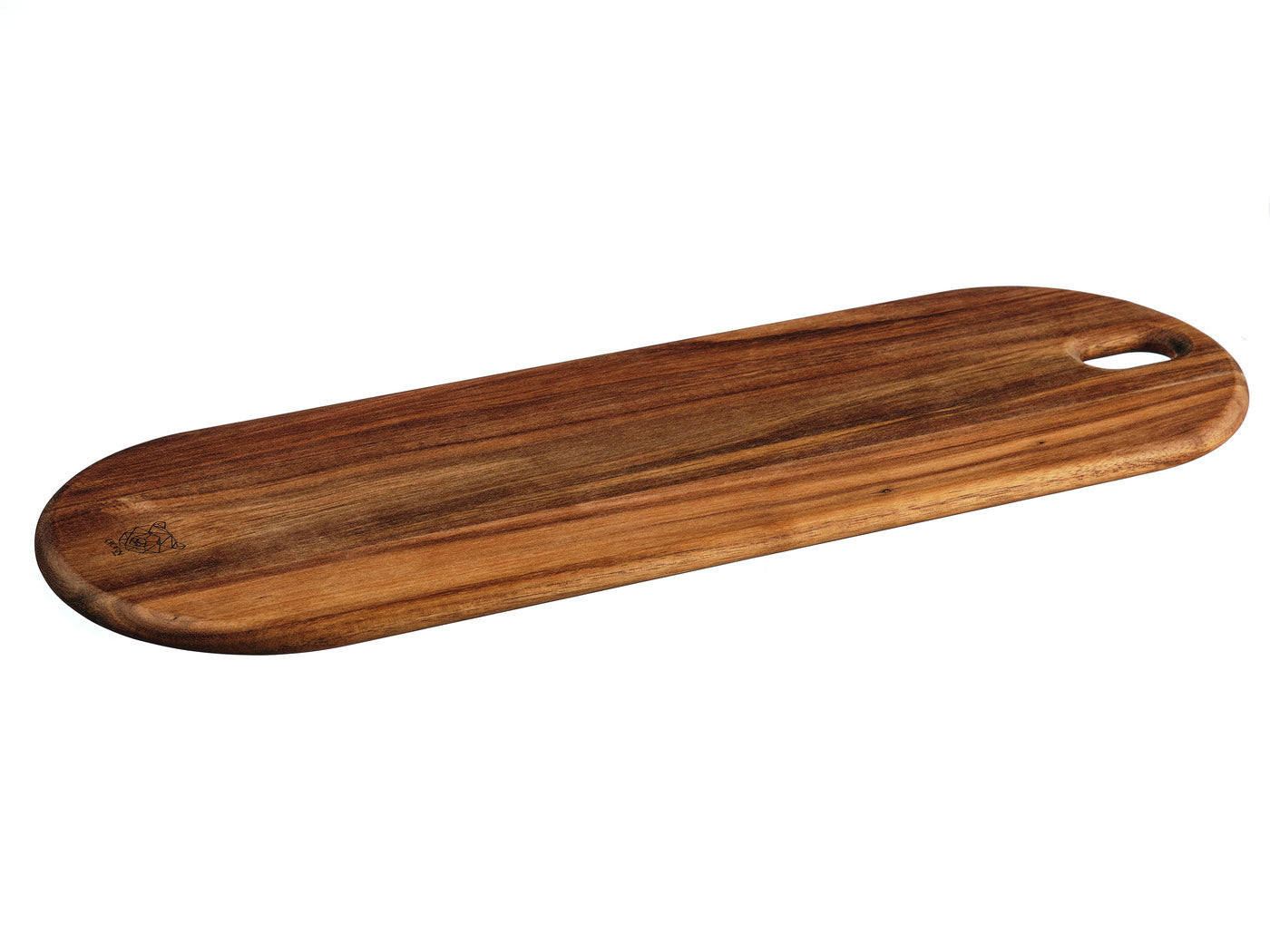 SCHNEIDEBRETT aus Akazienholz Elin - 55 x 18cm - Braun, Holz (18/55cm) - Björn