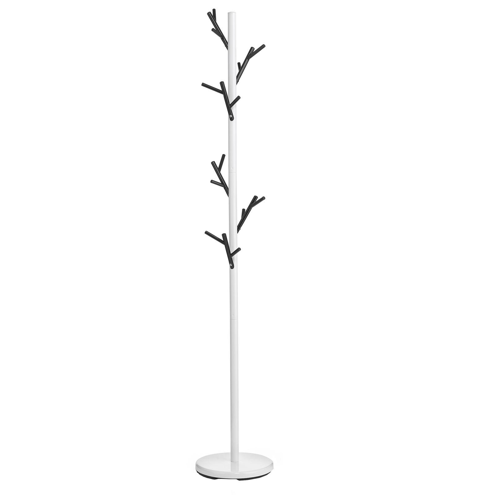 KLEIDERSTÄNDER ZENO - Schwarz/Weiß, Metall (30/177/30cm) - IDIMEX
