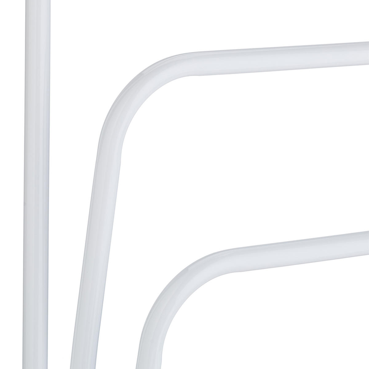 HANDTUCHSTÄNDER - Weiß, Metall (66/86/21cm) - Relaxdays