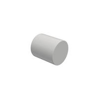 ENDSTÜCKE FÜR GARDINENSTANGEN 20 mm Ø, Feta Weiß, Packung 2 Stück - Weiß, Holz (3.1/2.7/2.7cm) - INTERDECO