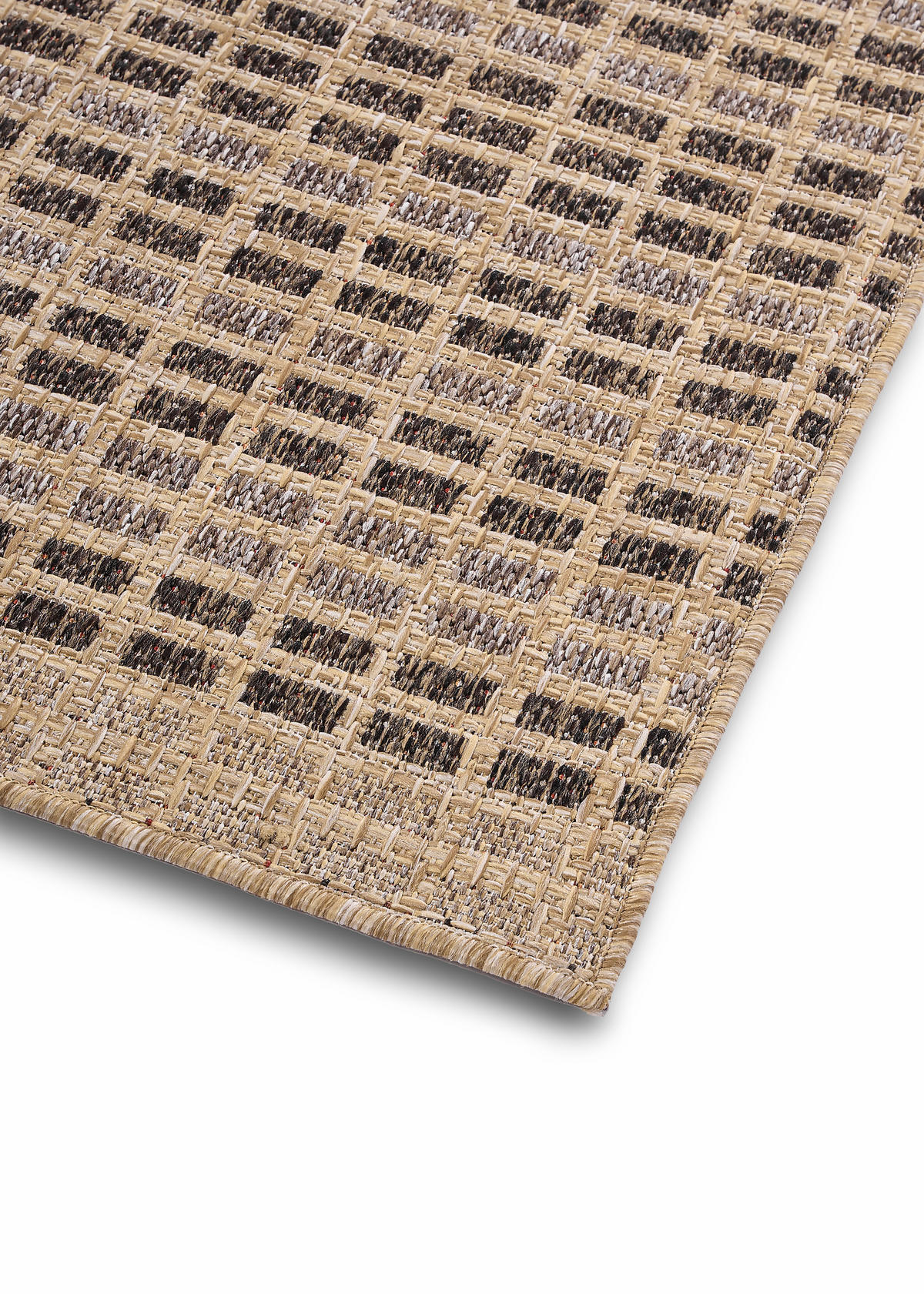 TEPPICH YUCANA Beige Outdoor Flachgewebe 200/300 cm - Beige, Textil (200/300cm) - Tapiso