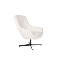 SESSEL Yuki Drehbar Off White - Weiß, Kunststoff (73/94.5/84.5cm) - Housecraft Living