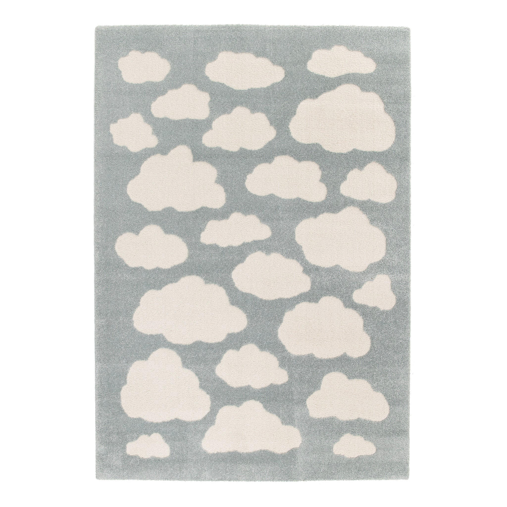 KINDERTEPPICH mit Reliefeffekt blau blau - Blau, Textil (120/170cm) - AFK Living
