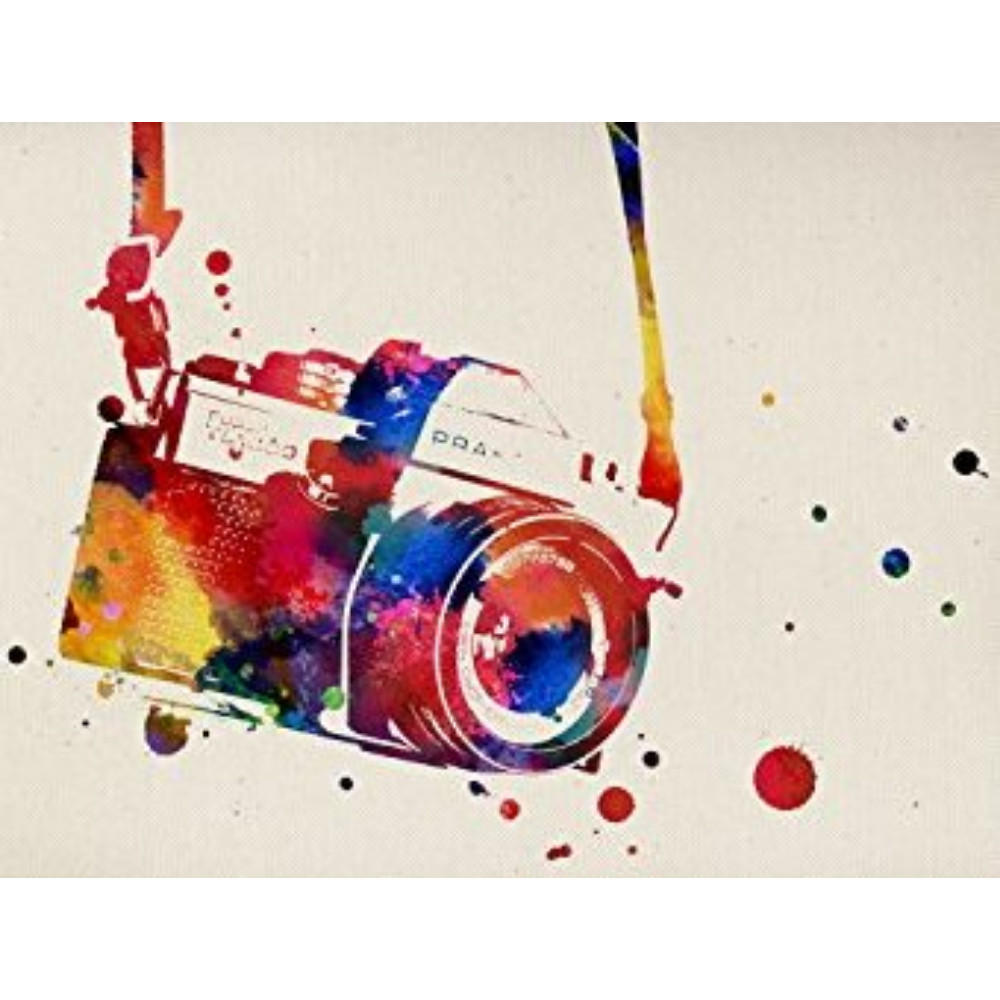 POSTER Natur Aquarell A4 Rahmenlos - Klar, Papier (29.7/5/21cm) - Nacnic