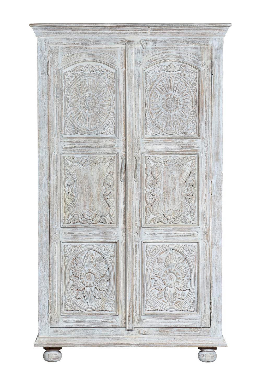 Giner y Colomer Highboard Perlmutt 114x200x60 cm