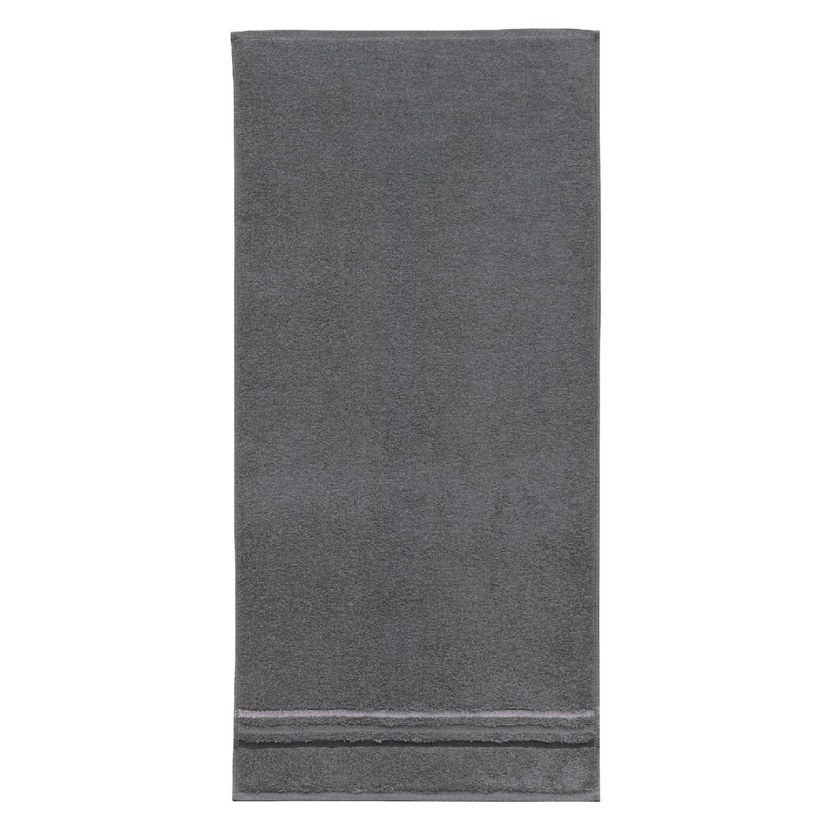 HANDTUCHSET Skyline Color - 4-teilig - 50 x 100 cm - Dunkelgrau - Dunkelgrau, Textil (50/100cm) - SCHIESSER