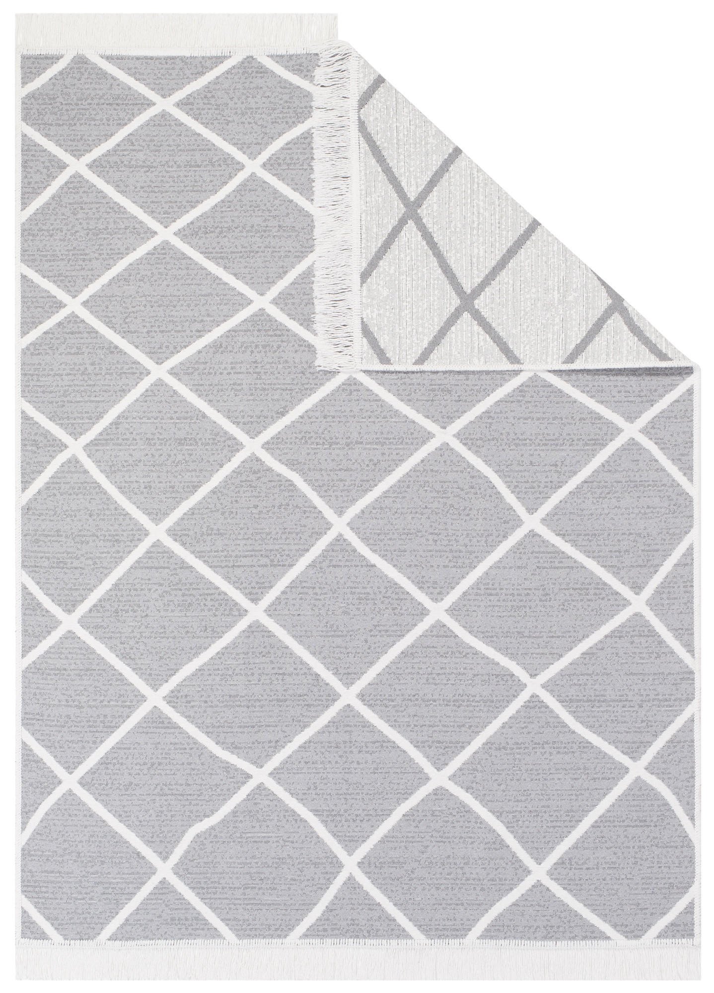 Tapiso Teppich Grau 160x230 cm