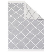 TEPPICH AZTECA Grau 80/150 cm - Grau, Naturmaterialien (80/150cm) - Tapiso