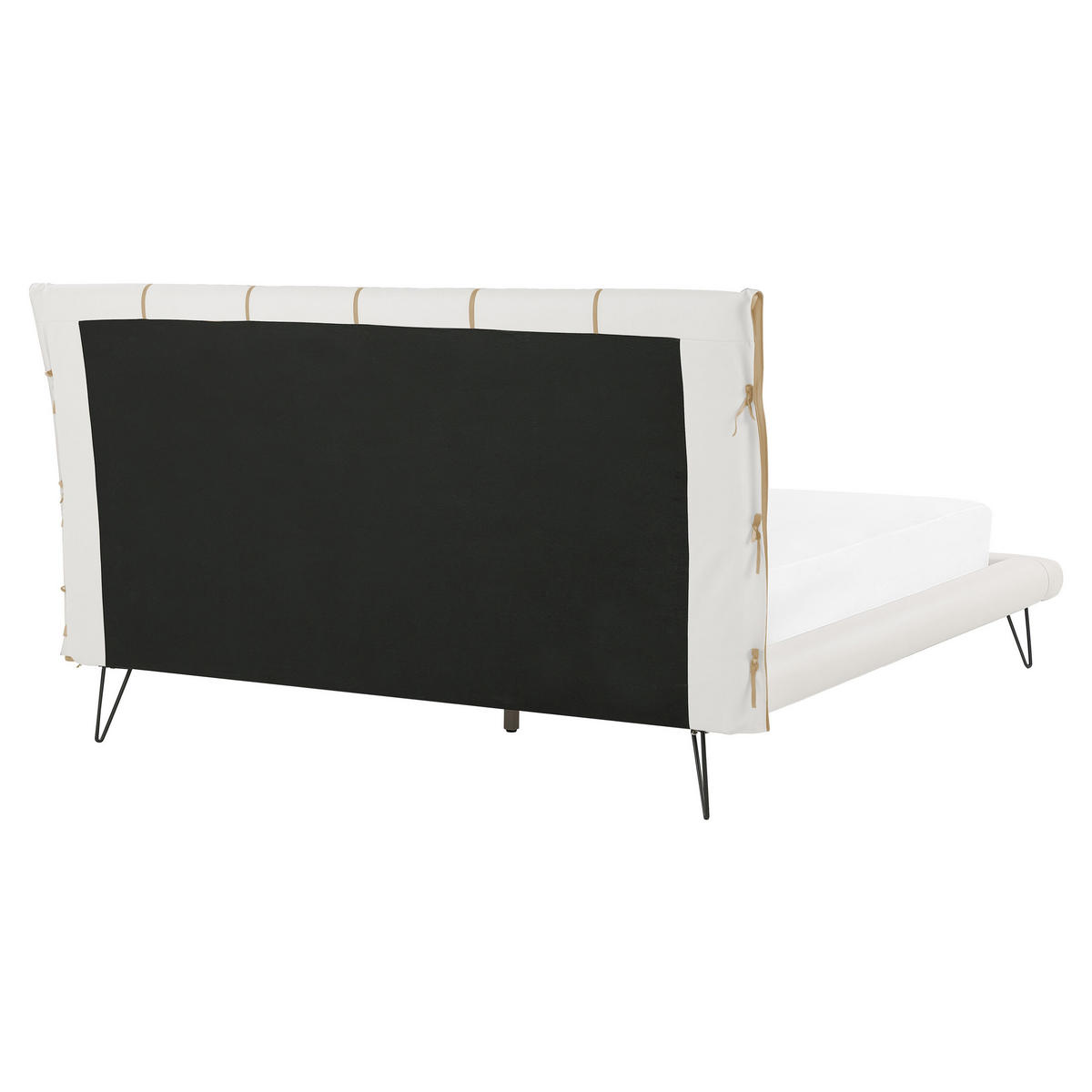 BETT 160/200cm Creme Betin - Creme, Textil (160/200cm) - Beliani