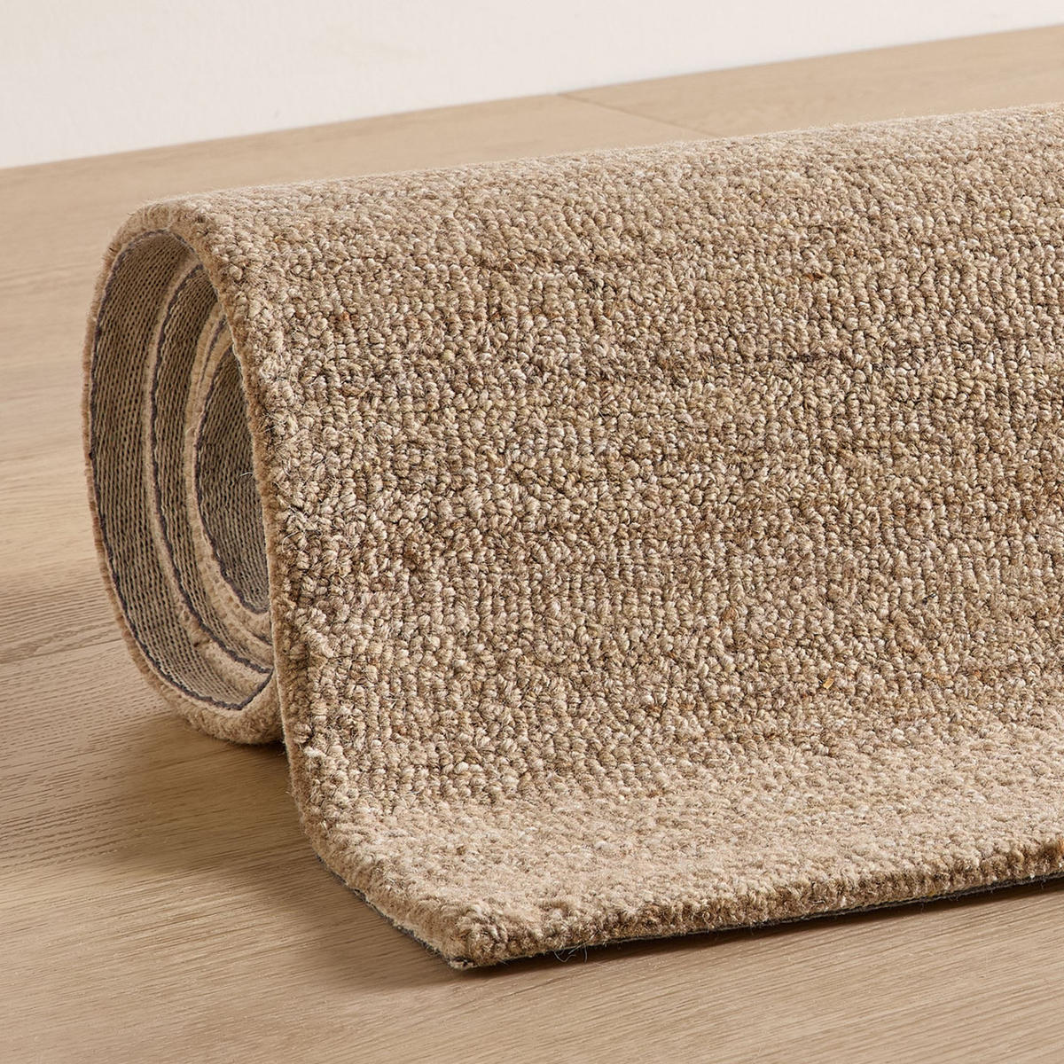 TUFTTEPPICH Natur Loop 250x350 cm - Sandfarben, Textil (250/350cm) - Natur Pur