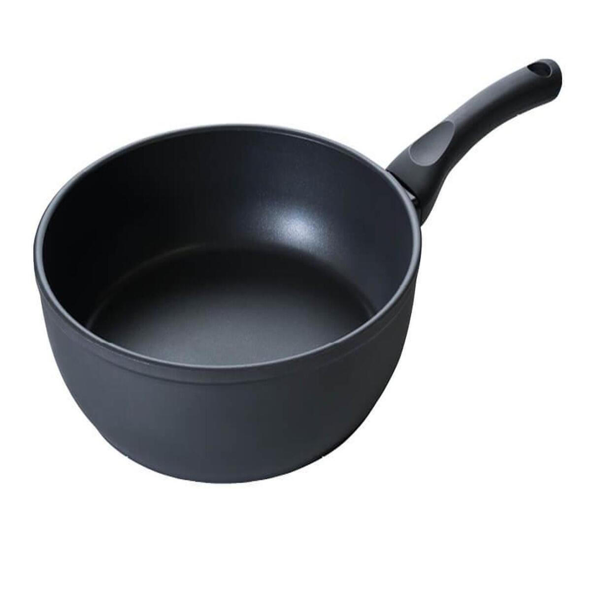 BRATPFANNE Bratchef Maxi Hoch Induktion - Schwarz, Metall (28cm) - Kelomat