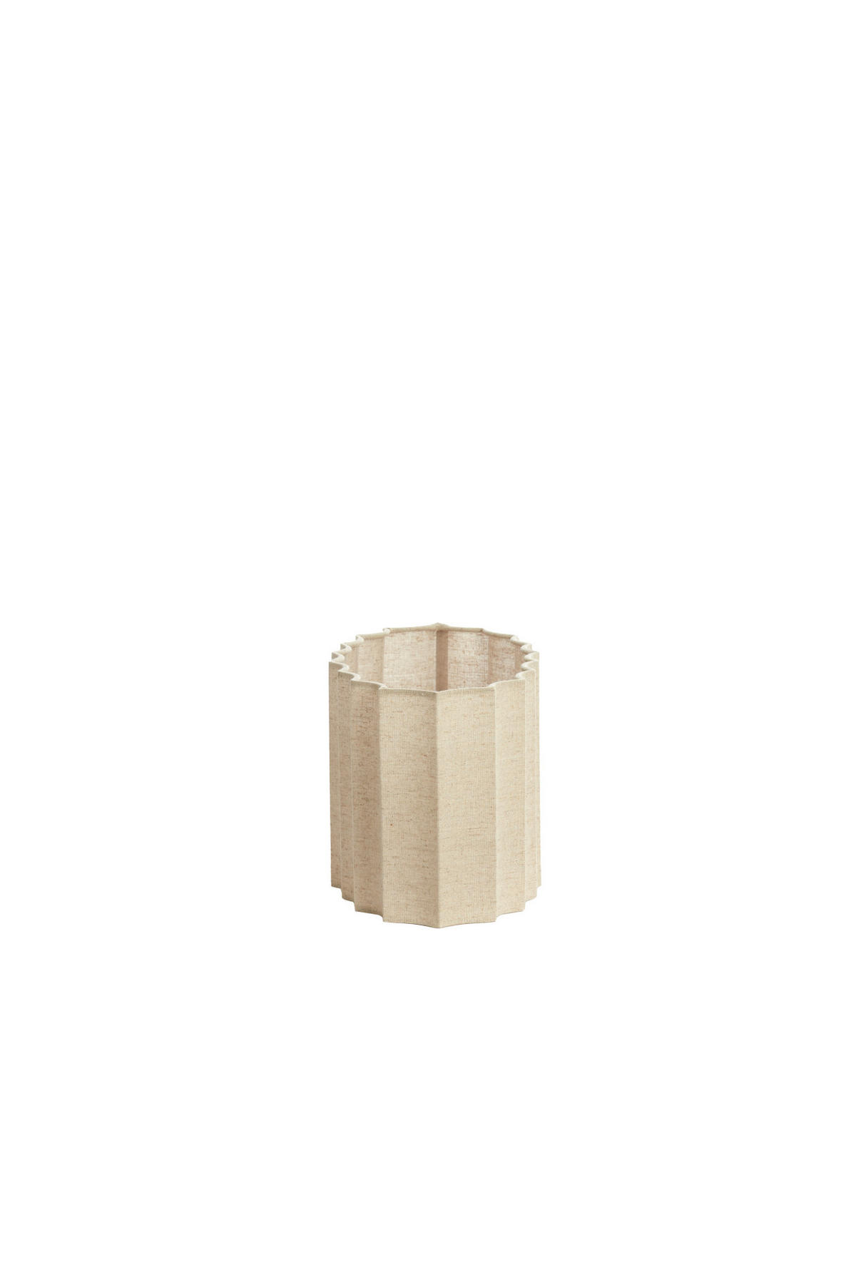 LAMPENSCHIRM Disli Braun 38/17,5/19 cm - Braun, Textil (38/17.5/19cm) - Light & Living