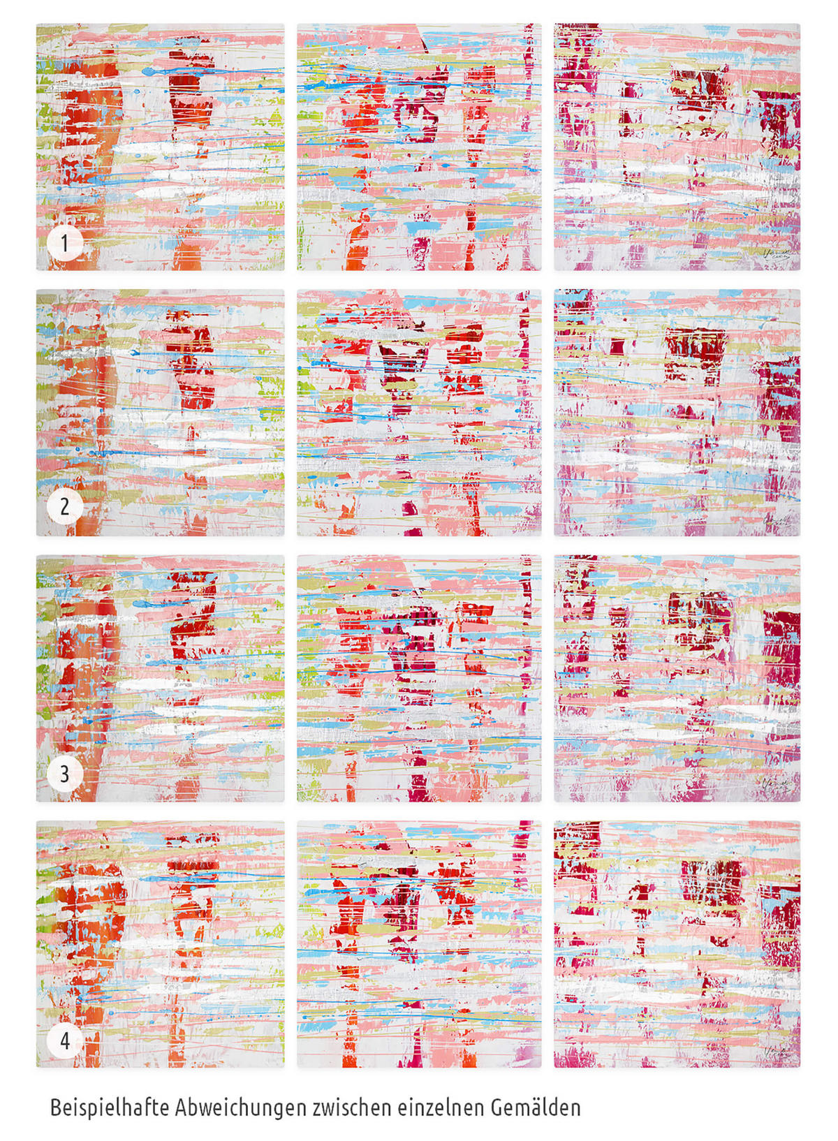 LEINWANDBILD 3-TEILIG Bunt 150/50 cm - Multicolor, Textil (150/50cm)