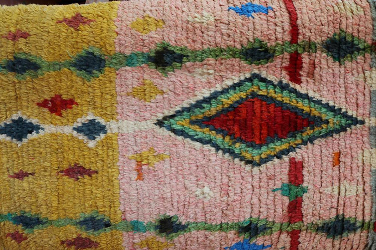 BERBERTEPPICH Teppichläufer marokkanisch aus reiner Wolle mehrfarbig - Multicolor, Naturmaterialien (140/200cm) - AFK Living