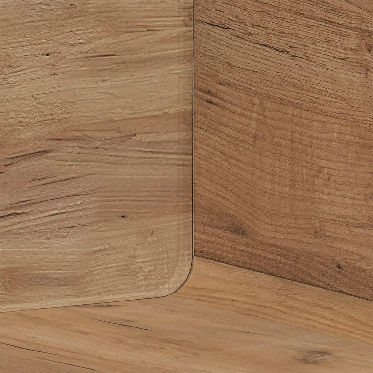 WASCHBECKENSCHRANK Luton-56 - Braun, Holzwerkstoff (81/76/46cm) - Lomado