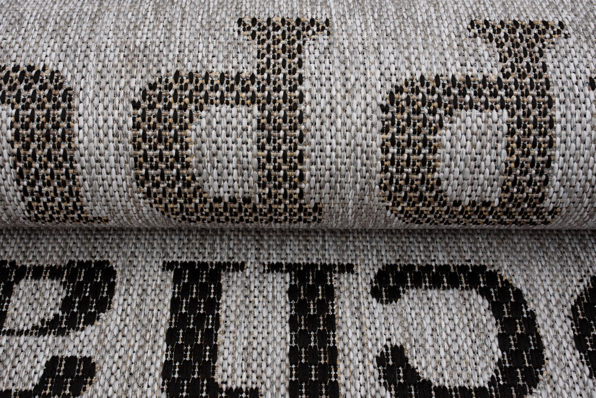 TEPPICH MELISSA Grau 160/230 cm - Grau, Kunststoff (160/230cm) - Tapiso