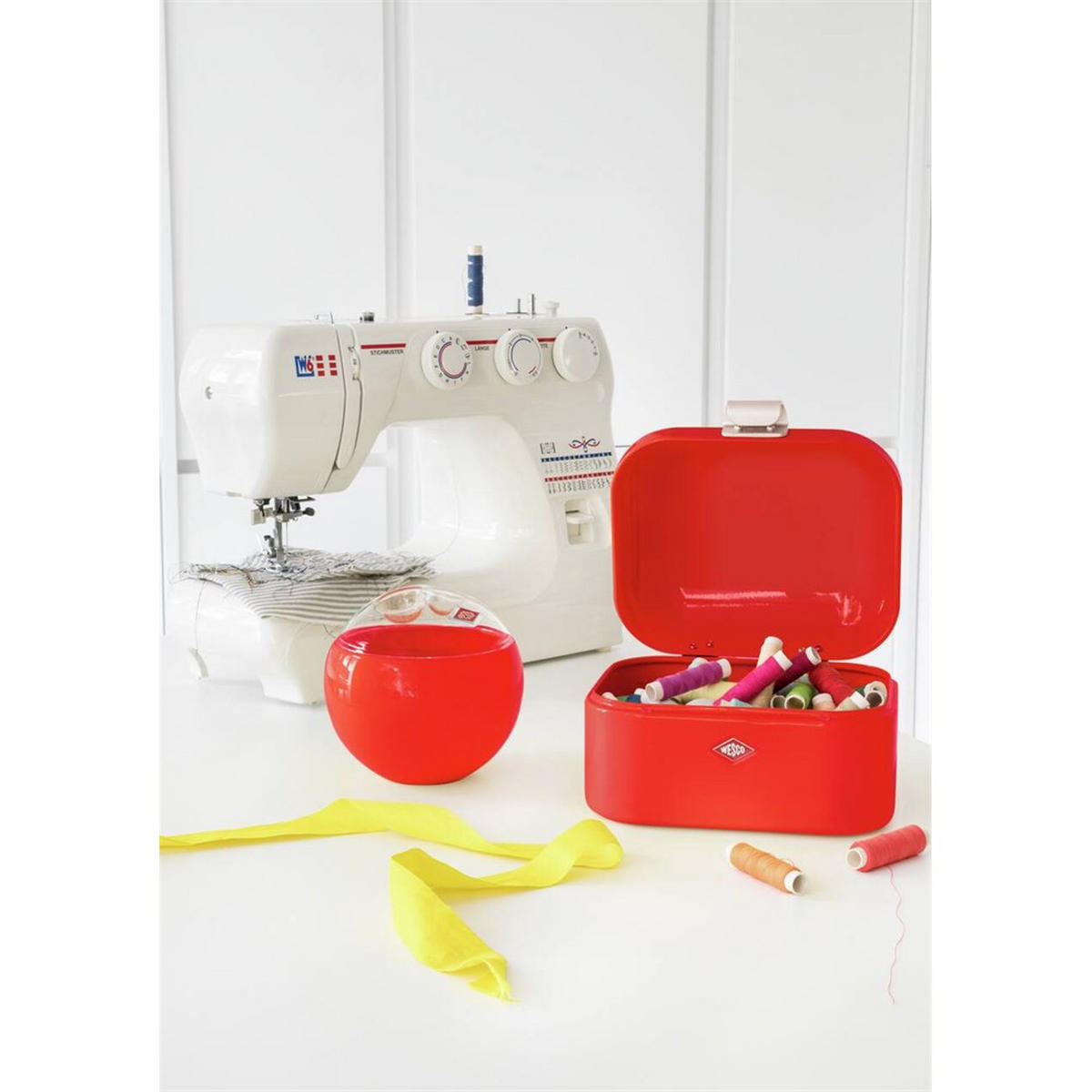 FRÜHSTÜCKSBOX Mini Grandy Rot - Rot, Metall (18/17/12cm) - Wesco