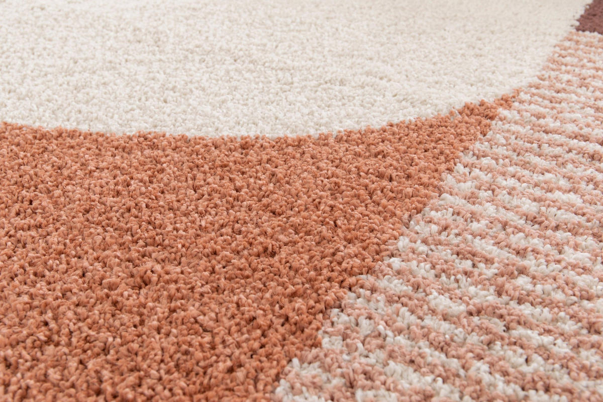 TEPPICH dicker und bequemer Shaggy rot - Rot, Textil (80/150cm) - AFK Living
