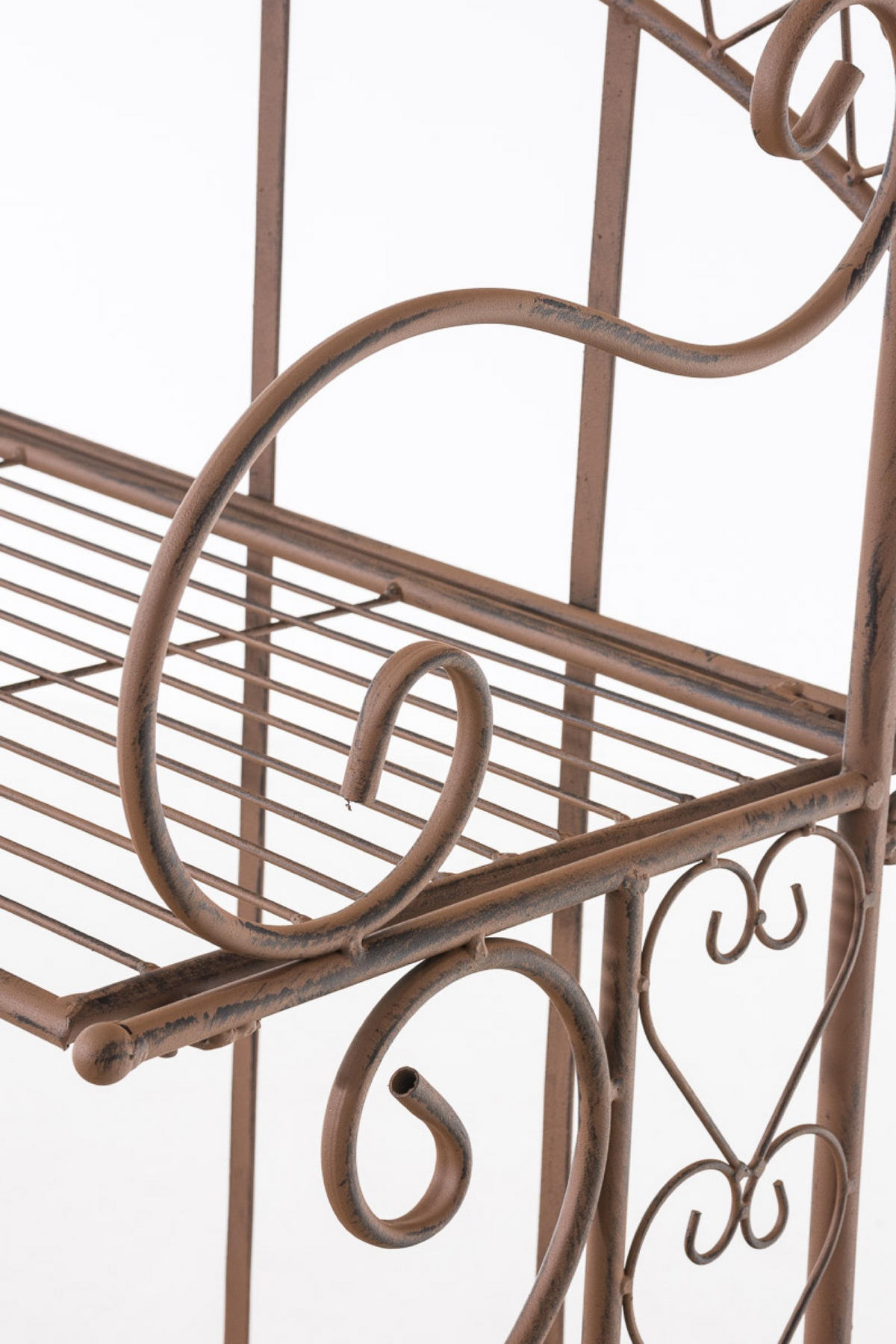 STANDREGAL Anton antik braun - Braun, Metall (61/153/33cm) - TPFGarden