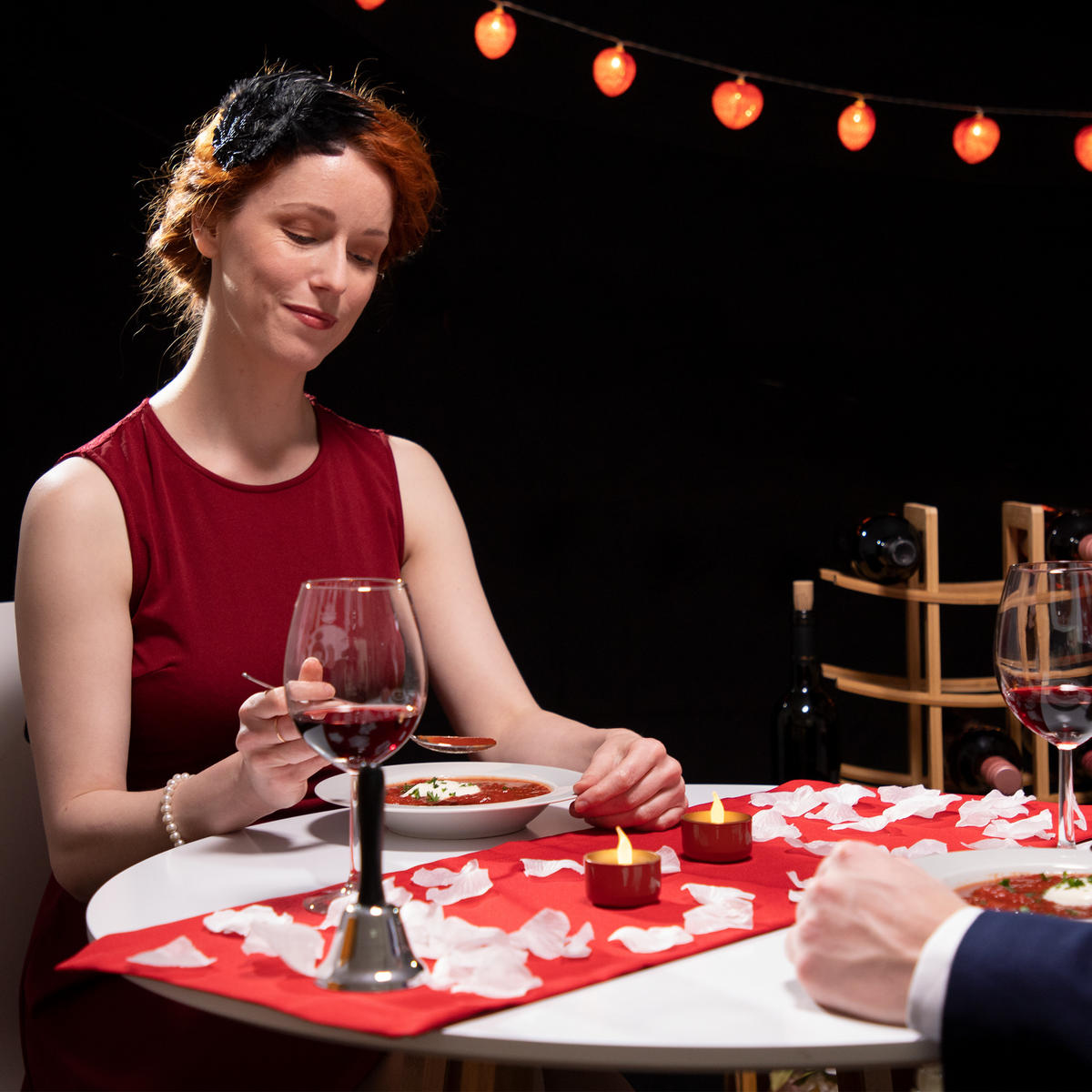 2xLED-TEELICHT - Weiß, Kunststoff (3.5/4.5/3.5cm) - Relaxdays