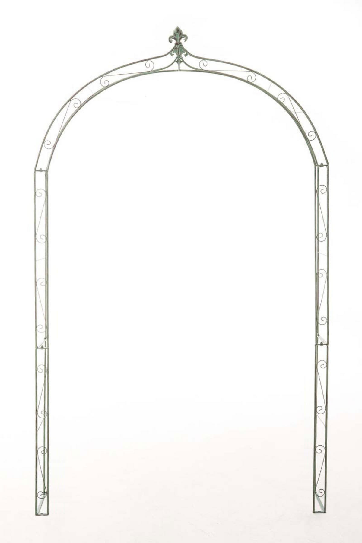 ROSENBOGEN Anra antik-grün - Grün, Metall (143/246/25cm) - TPFGarden