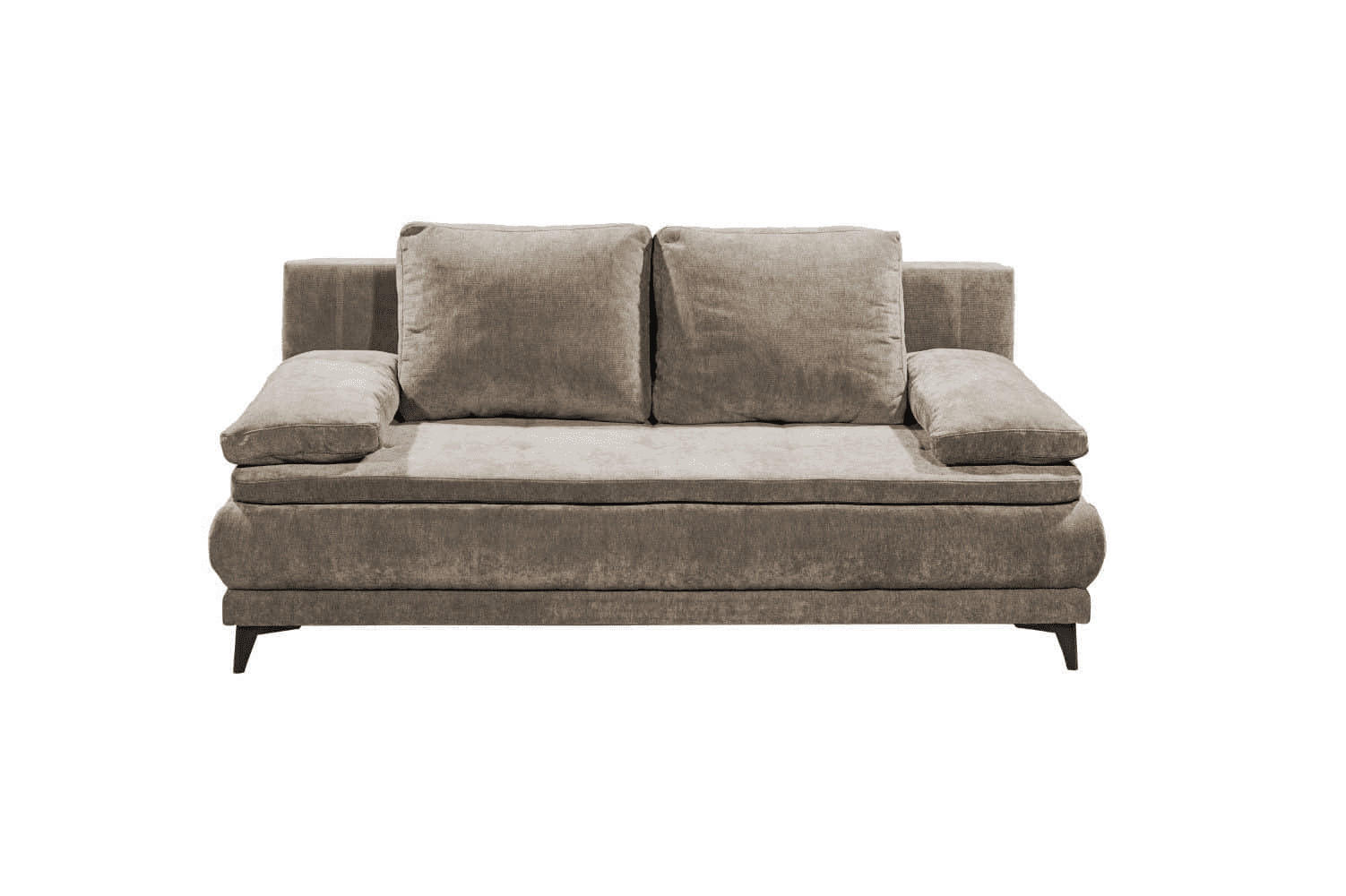 ed exciting design Schlafsofa Braun 210x96x106 cm