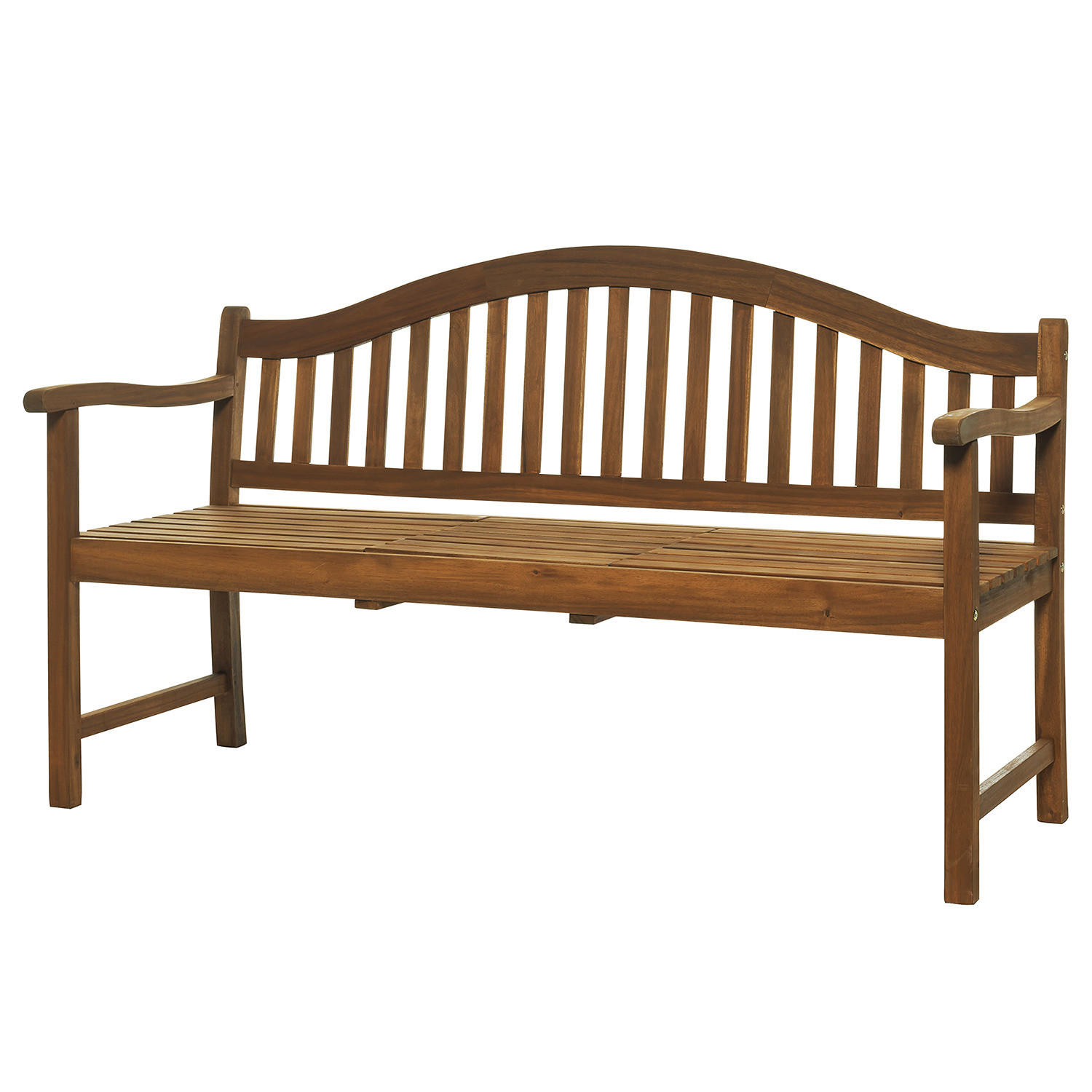 GARTENBANK Banquette - Braun, Holz (140/90/63cm) - Butlers