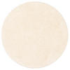 LUXUS HOCHFLOR LANGFLOR TEPPICH MILANO RUND - Creme, Textil (200/200cm) - Snapstyle