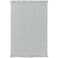TEPPICH aus recyceltem Material Morty Blau 160x230 cm - Blau, Textil (160/230cm) - benuta Pure