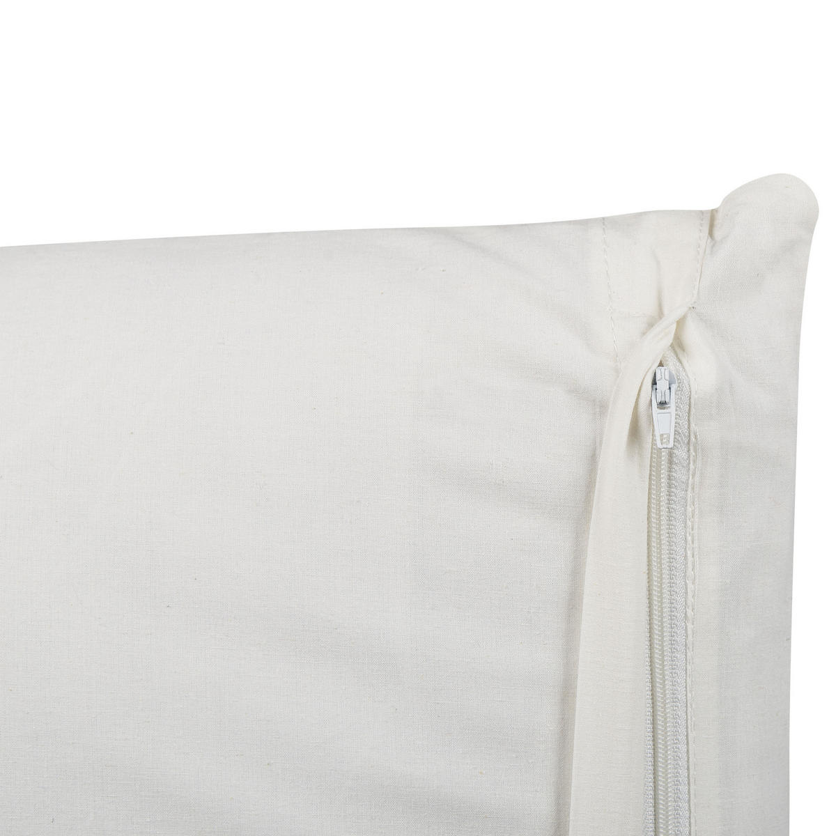 DEKOKISSEN Hellgrün 45/45 cm Larics - Hellgrün, Naturmaterialen/Textil (45/45cm) - Beliani