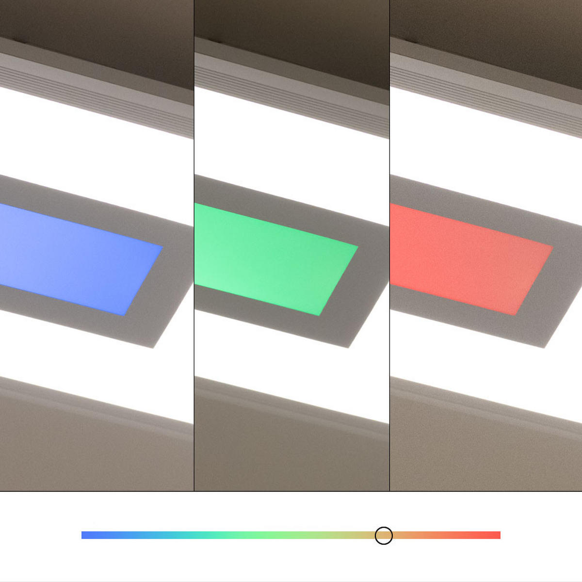 LED DECKENLEUCHTE Metall Silber - Silberfarben, Metall (45/45/6cm)
