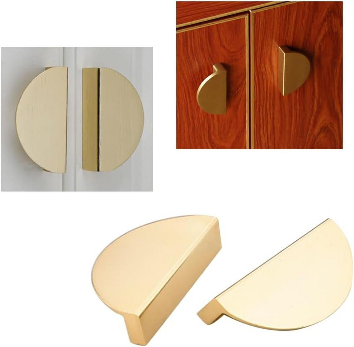 MÖBELGRIFF Gold 4er-Set - Goldfarben, Metall (0.2/5/1cm)