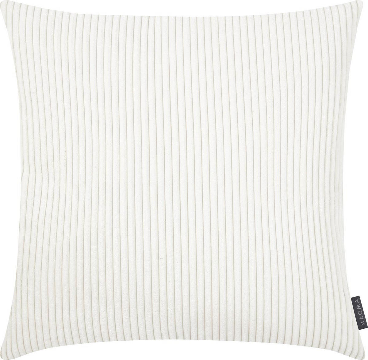 KISSENHÜLLE Shara Cord Look - Naturfarben, Textil (60/60cm) - Magma Heimtexx
