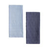GESCHIRRTUCH-SET Disheri (2er-Set) - Hellblau, Textil (45/65cm) - home&you