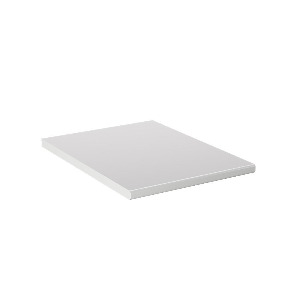 KÜCHENARBEITSPLATTE R-Line, Weiß, 45 cm - Weiß, Holzwerkstoff (45/2.8/60cm) - Vicco