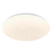 LED-DECKENLEUCHTE brot 17/17/7 cm - Weiß, Metall (17/17/7cm) - Nettlife