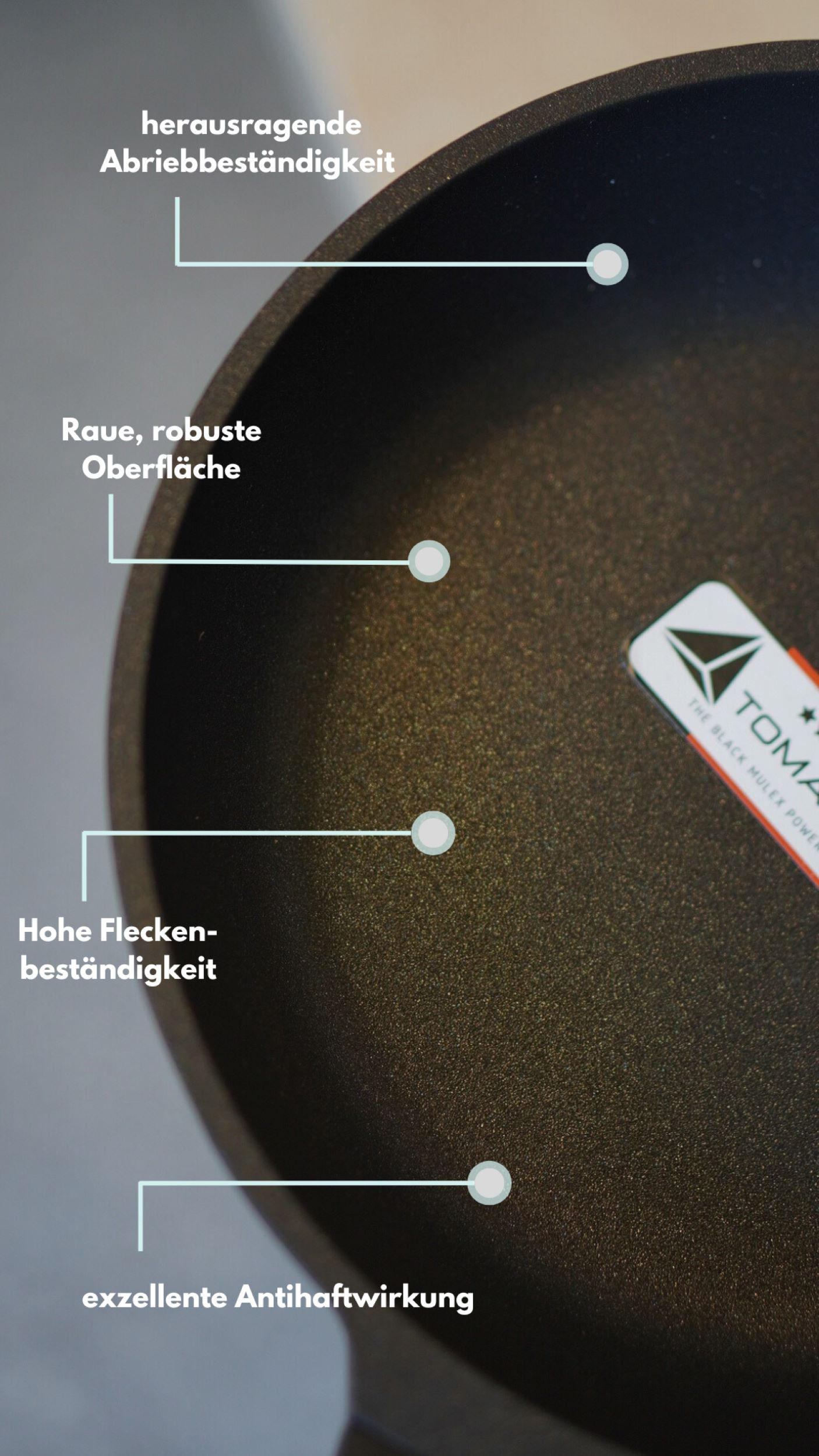 Thumbnail - Mulex Pfannenset, Schwarz, Kunststoff, antihaftbeschichtet, Kochen, Pfannen