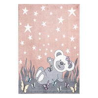 KINDERTEPPICH Anime 916 Rosa 190x280 cm - Rosa, Textil (190/280cm) - carpet city